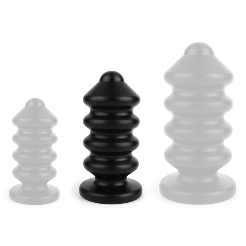 Mr. Steel Plug Ass Blaster M 10 x 5 cm Noir